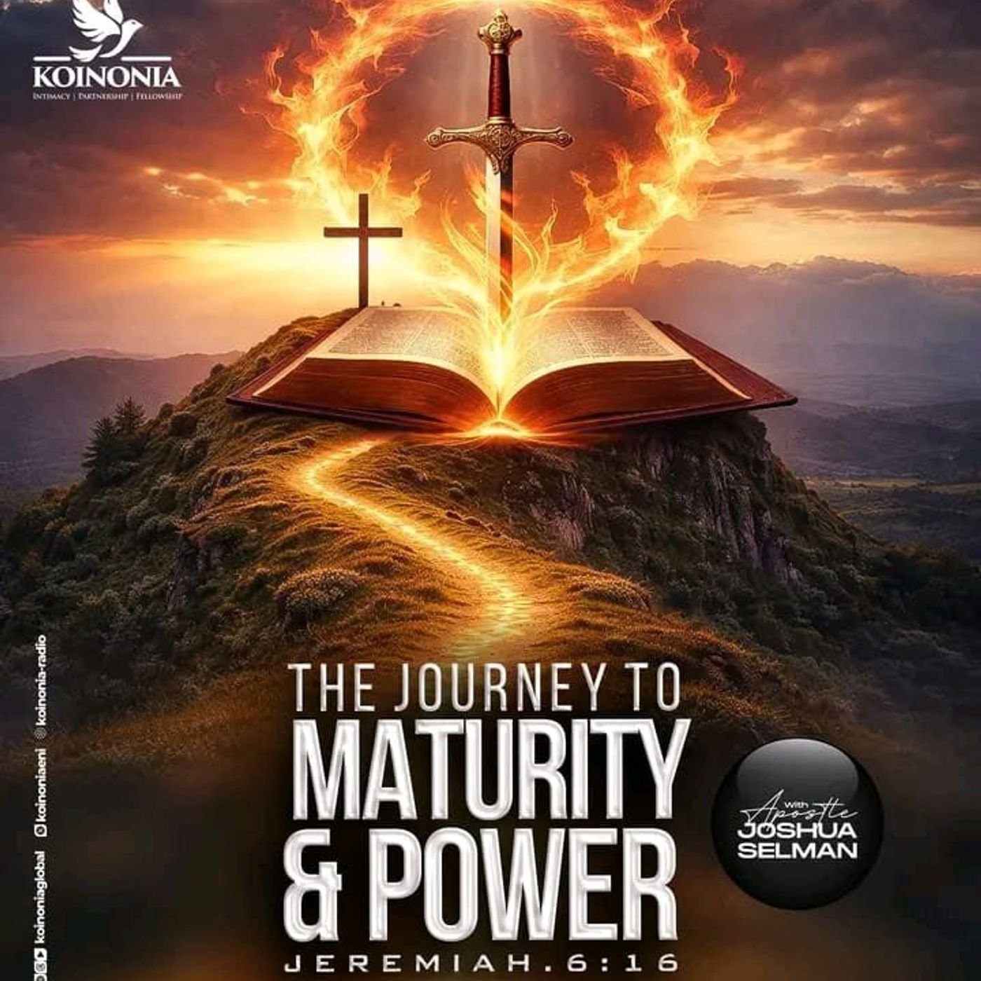 THE JOURNEY TO MATURITY AND POWER JEREMIAH 6 VS 16 KOINONIA ZARIA episode artwork