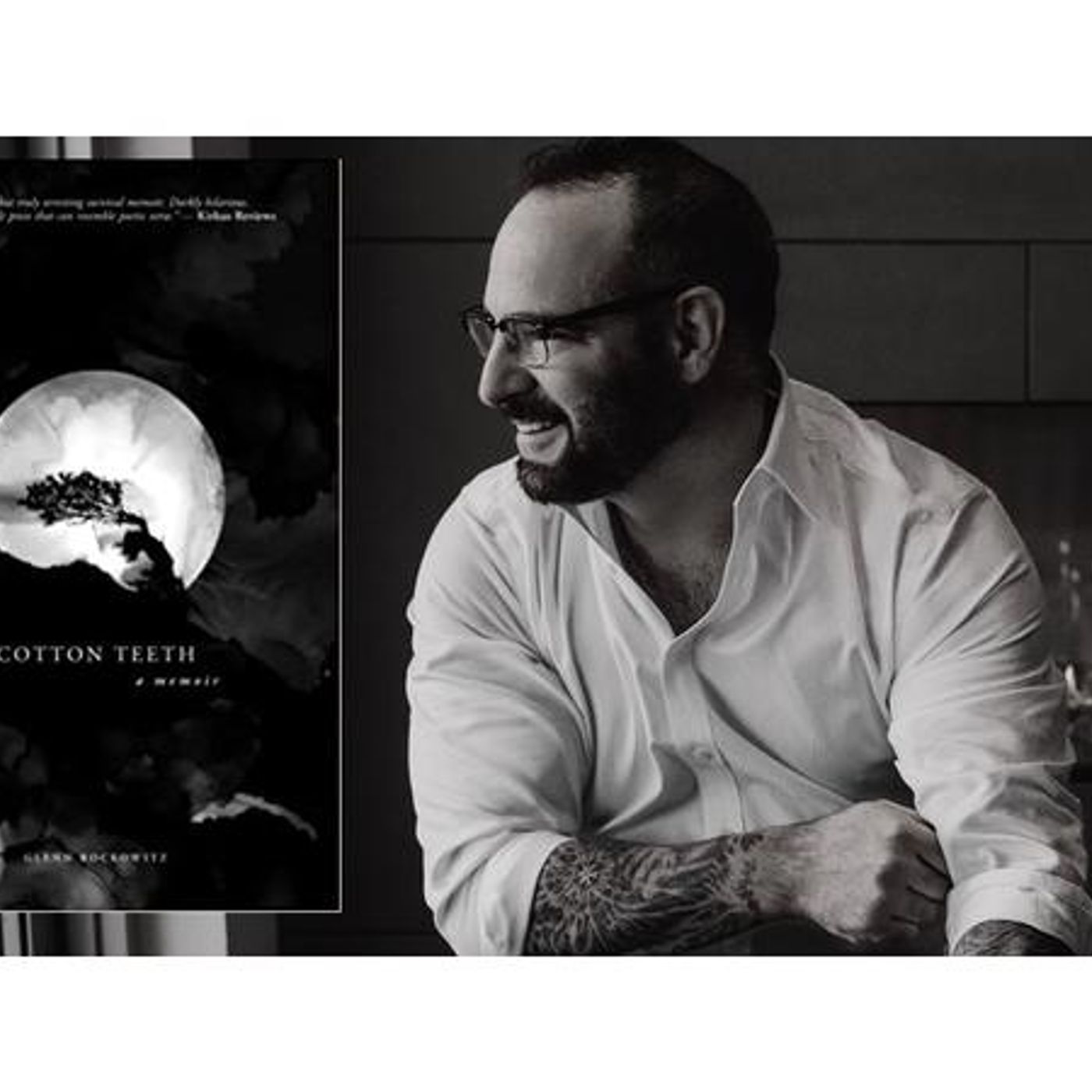 Author Glenn Rockowitz discusses journey and COTTON TEETH on #ConversationsLIVE episode artwork
