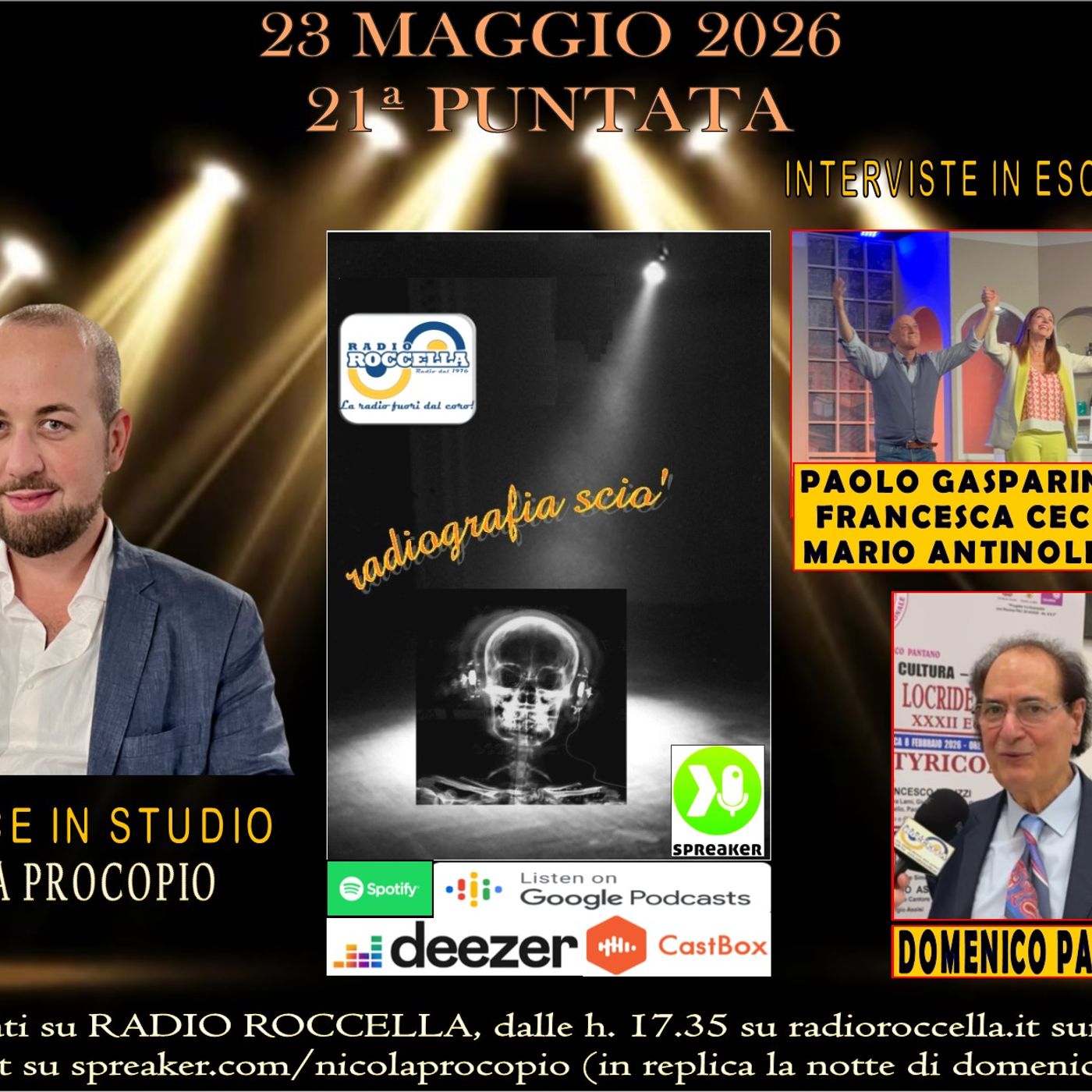 Radiografia Scio' - N.21 del 23-05-2026 episode artwork