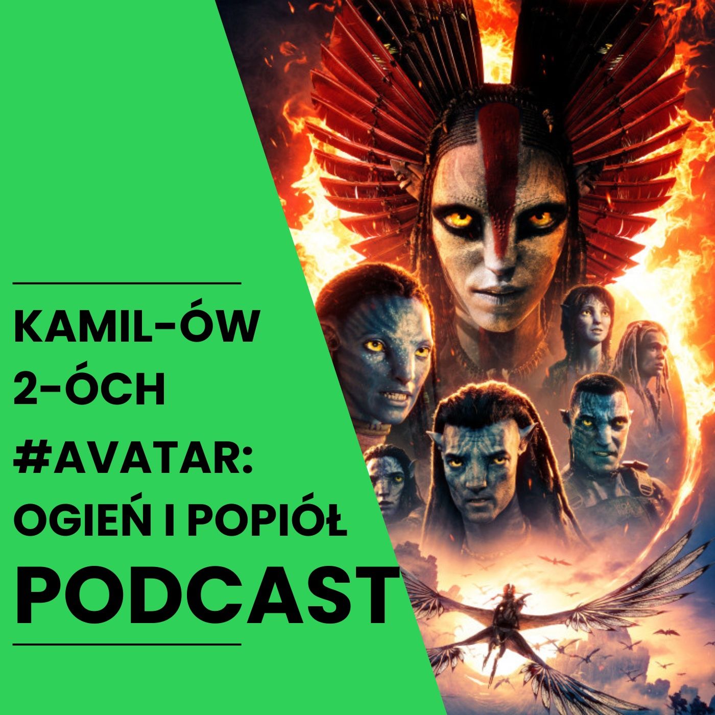 Avatar: Ogień i Popiół – epicka bitwa żywiołów czy powtórka z historii? | Kamilów 2óch Podcast