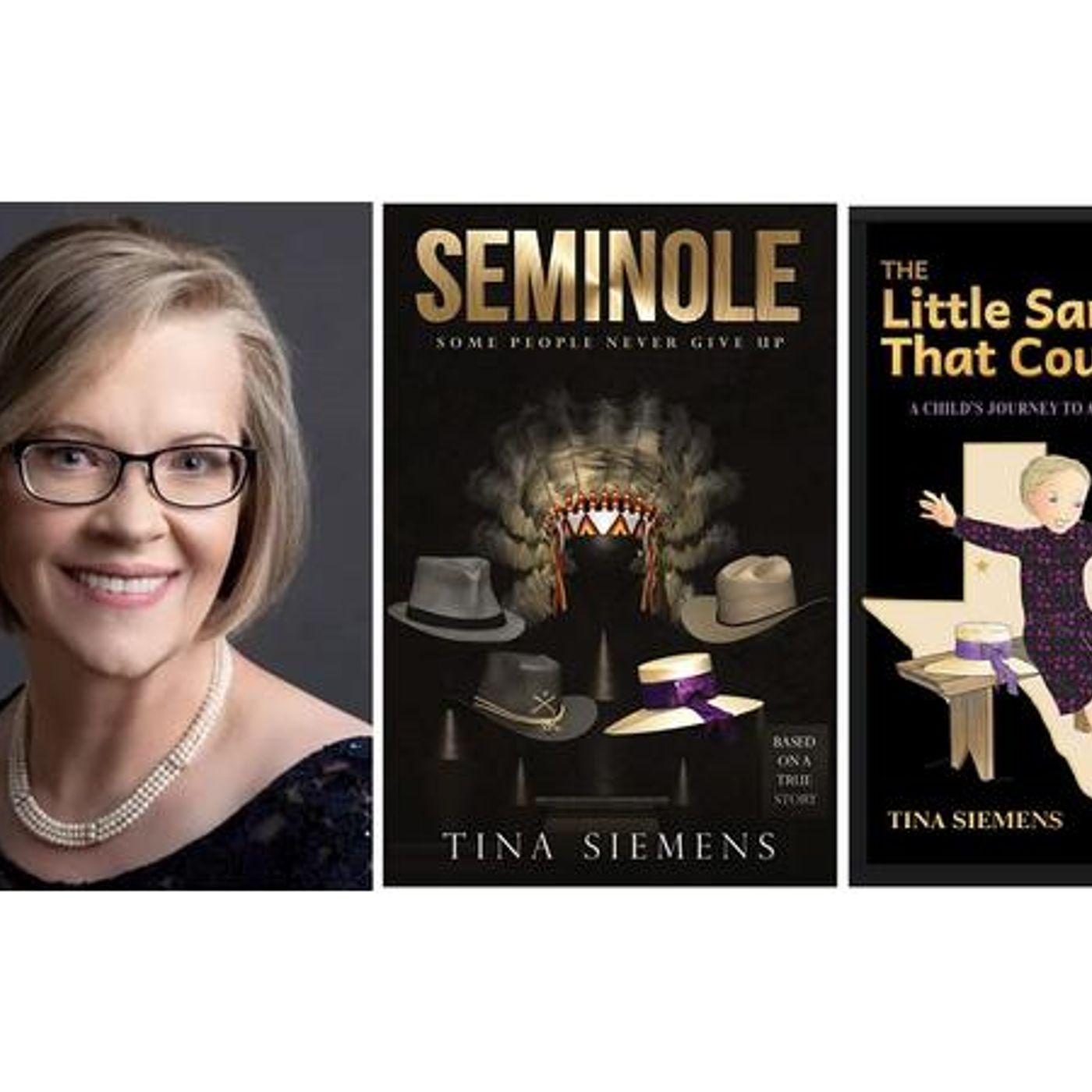 Author Tina Siemens returns to #ConversationsLIVE with new book episode artwork