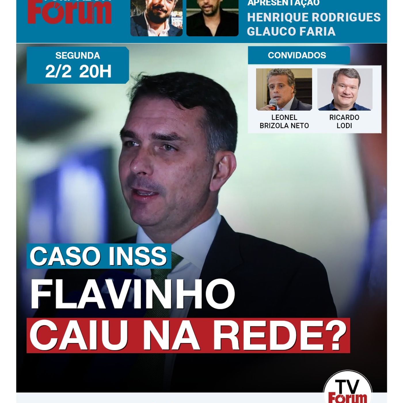 Flávio Bolsonaro entra na mira da CPMI do INSS após descoberta | Nikolas governador de MG? episode artwork