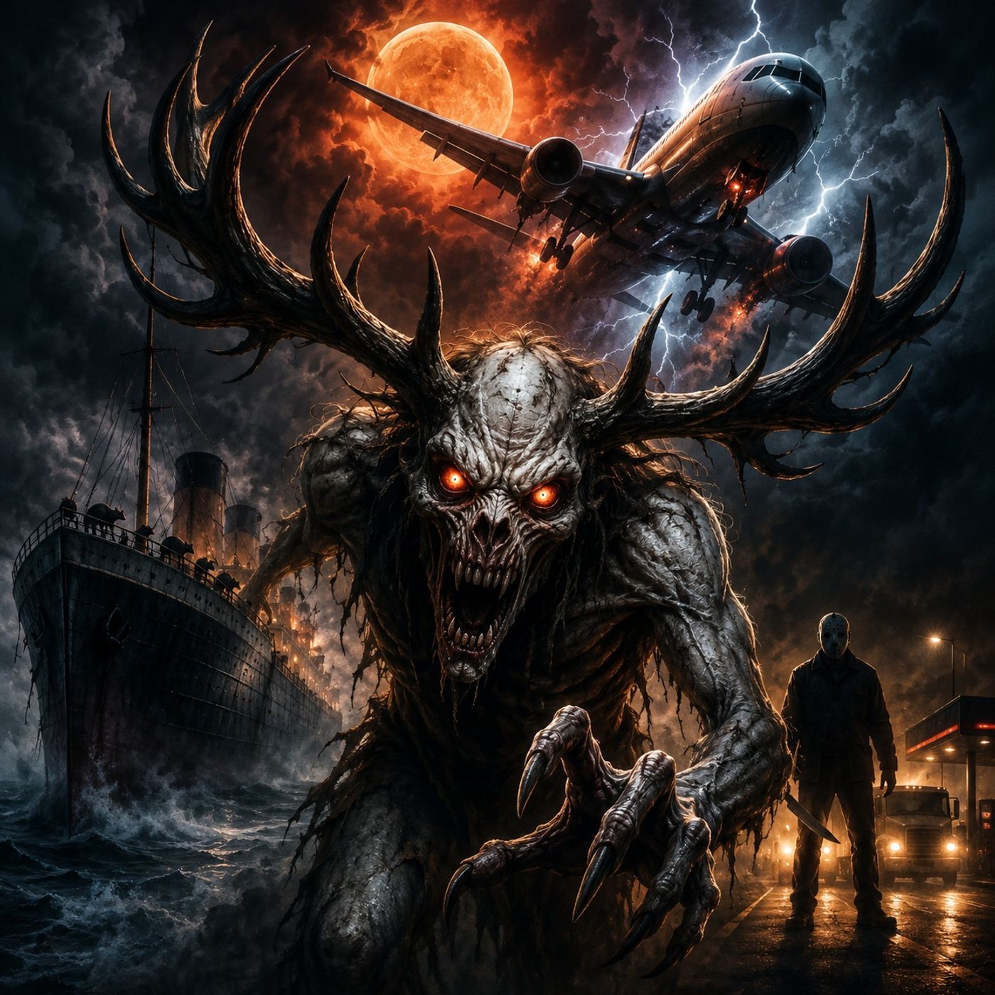 4 Scary Travel Horror Stories | Wendigo, Ghost Ship, Airplane Horror & Serial Killer