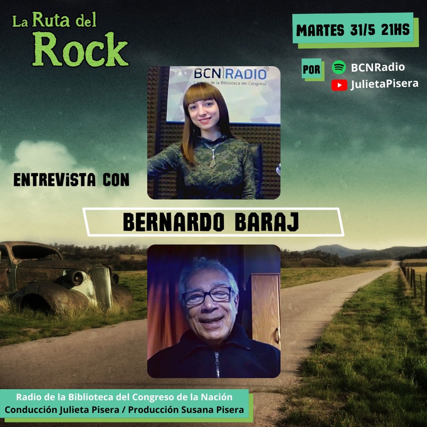 La Ruta del Rock con Bernardo Baraj episode artwork