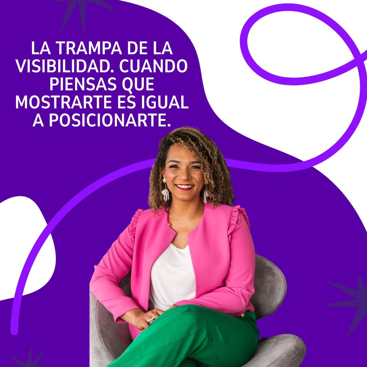 La trampa de la visibilidad. Cuando piensas que mostrarte es igual a posicionarte. La trampa de la visibilidad. Cuando piensas que mostrarte es igual a posicionarte.