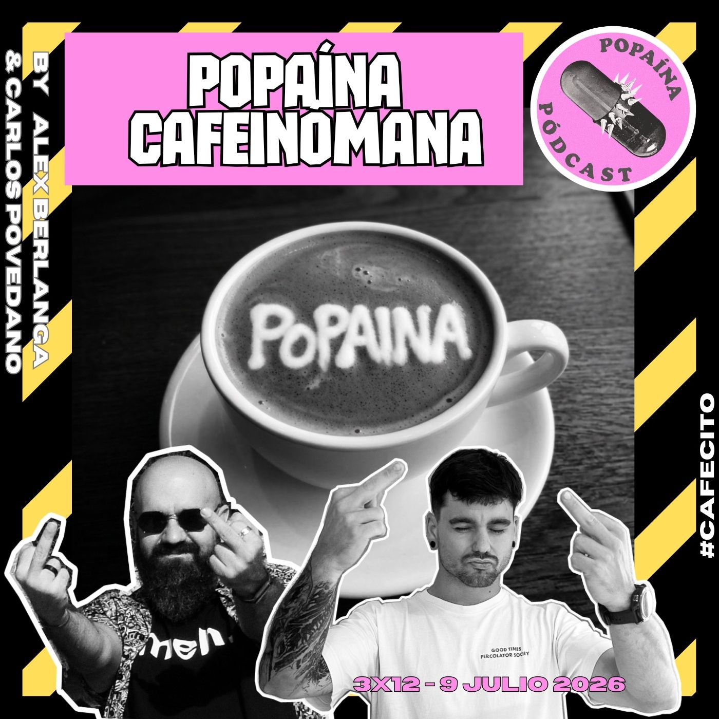 Portada de Popaína Pódcast