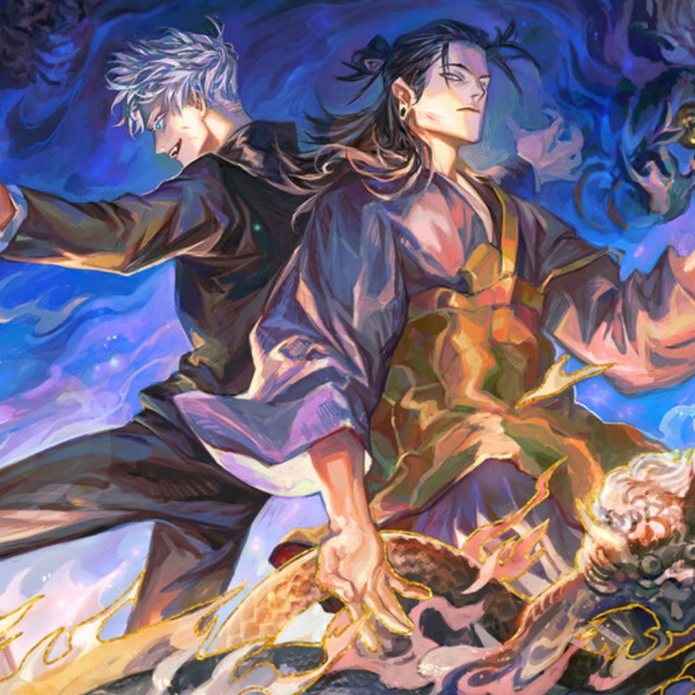 La mitologia in Jujutsu Kaisen: Satoru Gojo, Suburu Geto e gli stregoni del passato