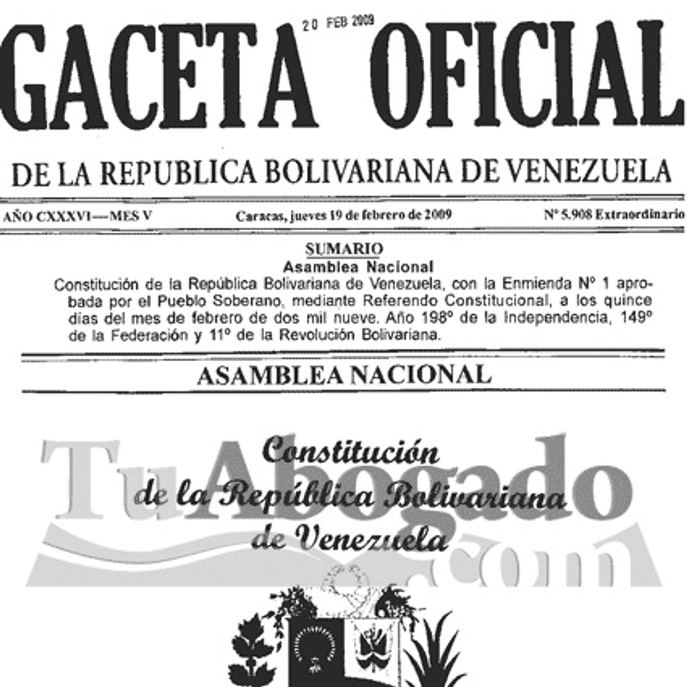 Constitución de Venezuela Arts. del 253 al 346 (Poder Judicial hasta la Reforma Constitucional) @AudioLey episode artwork