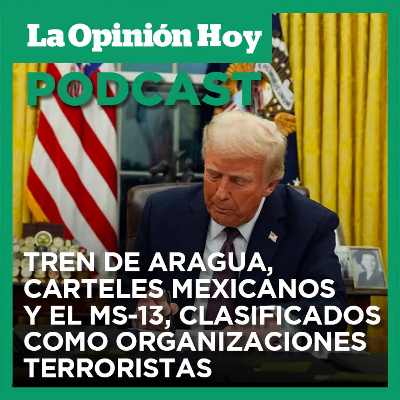 Comienza la cacería de Trump contra el crimen organizado.