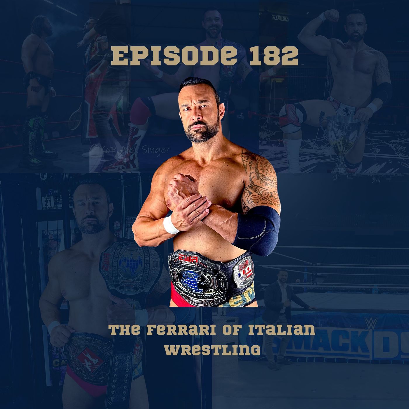 182. Fabio Ferrari: The Ferrari of Italian wrestling, episode artwork