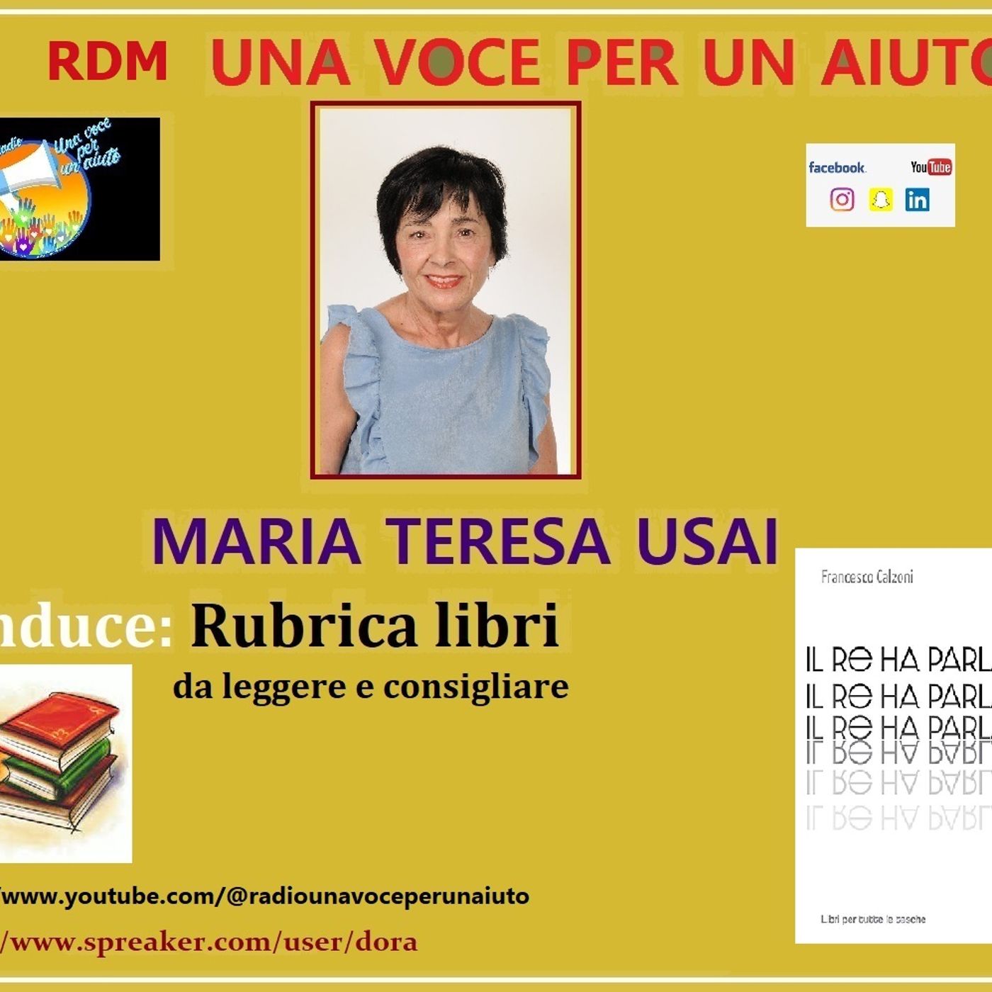RUBRICA LIBRI: Il re ha parlato di Francesco Calzoni episode artwork