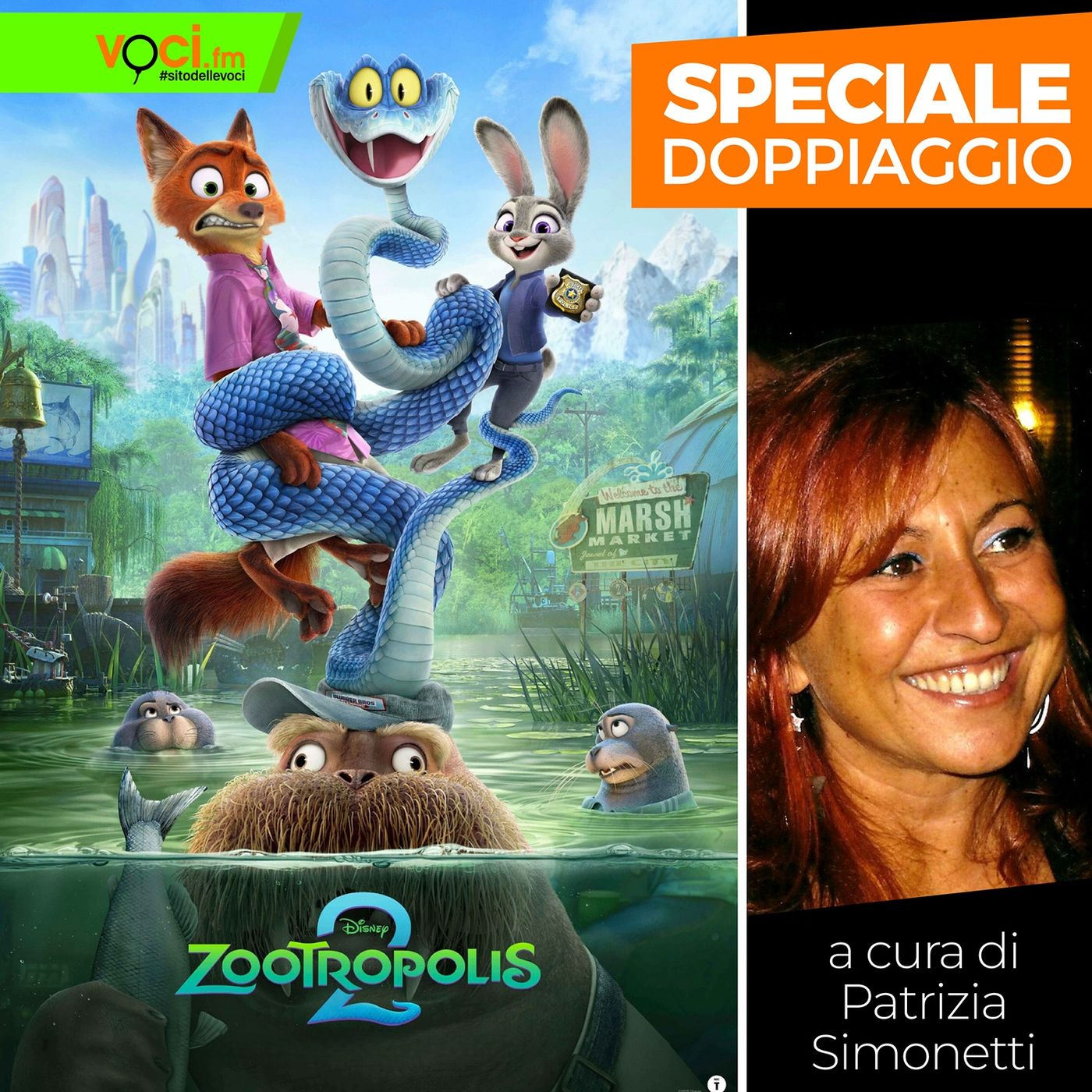 Speciale ZOOTROPOLIS 2, i doppiatori su VOCI.fm episode artwork