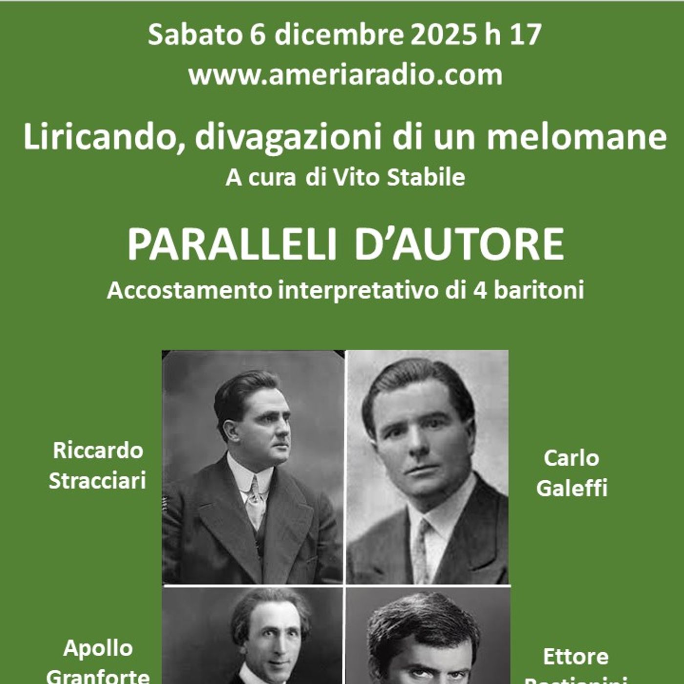 liricando Divagazione di un melomane - Paralleli d'Autore episode artwork