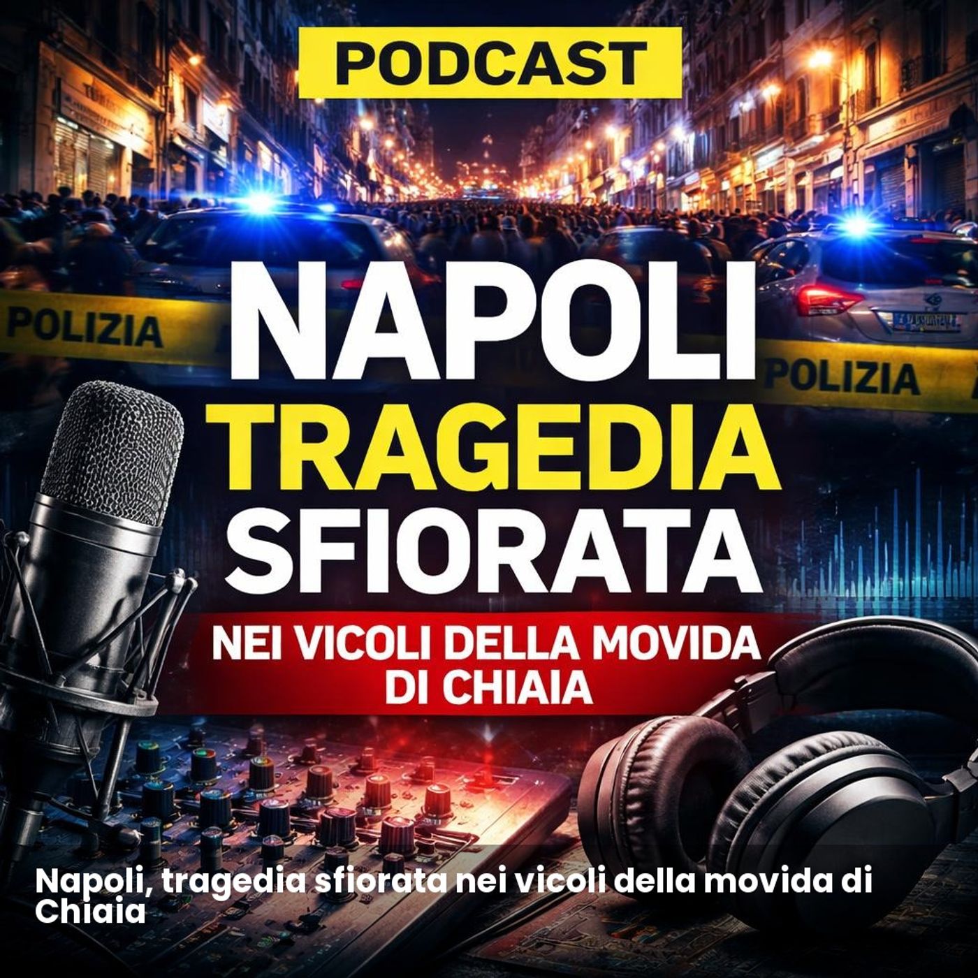 Napoli, tragedia sfiorata nei vicoli della movida di Chiaia episode artwork