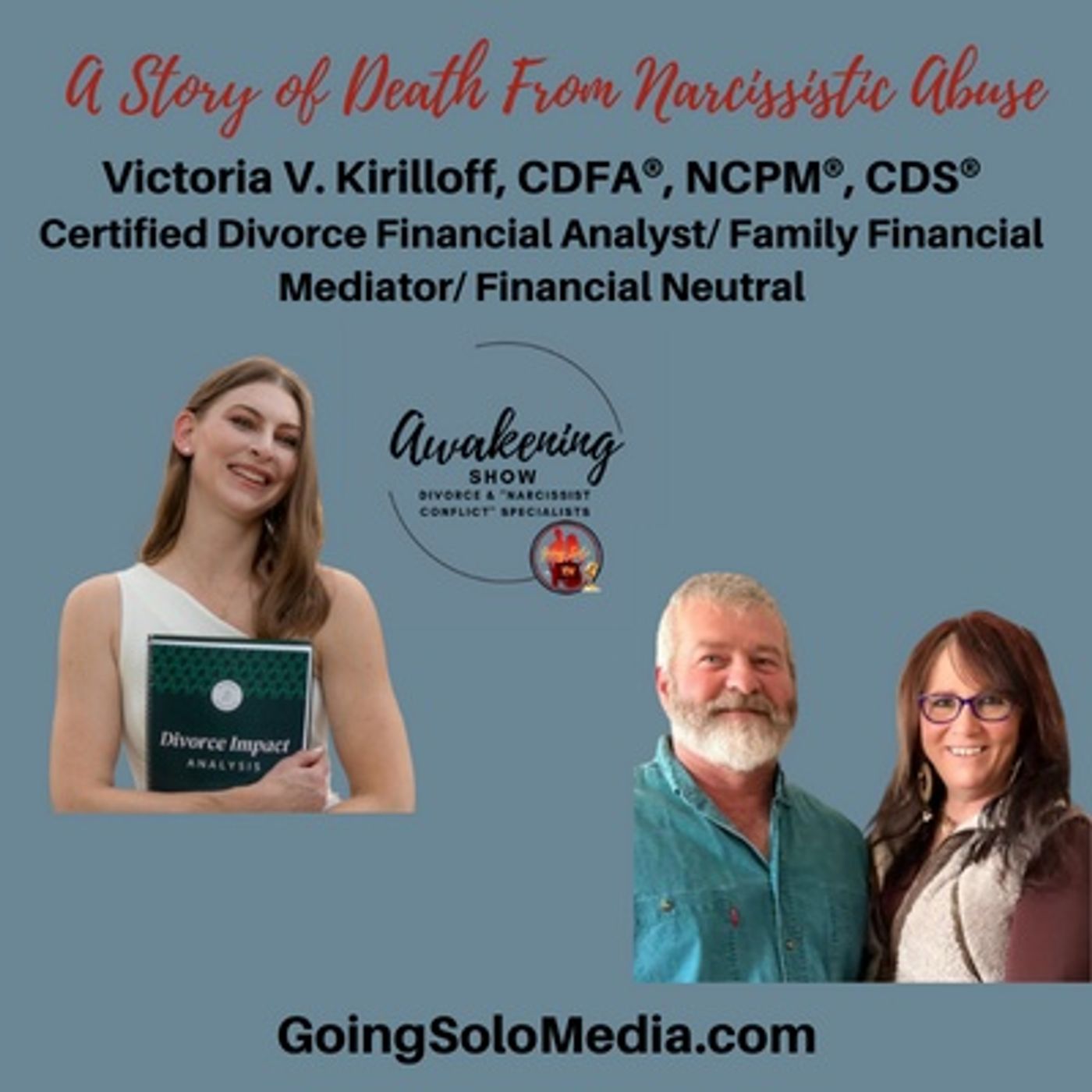 A Story of Death From Narcissistic Abuse with Victoria Kirilloff episode artwork