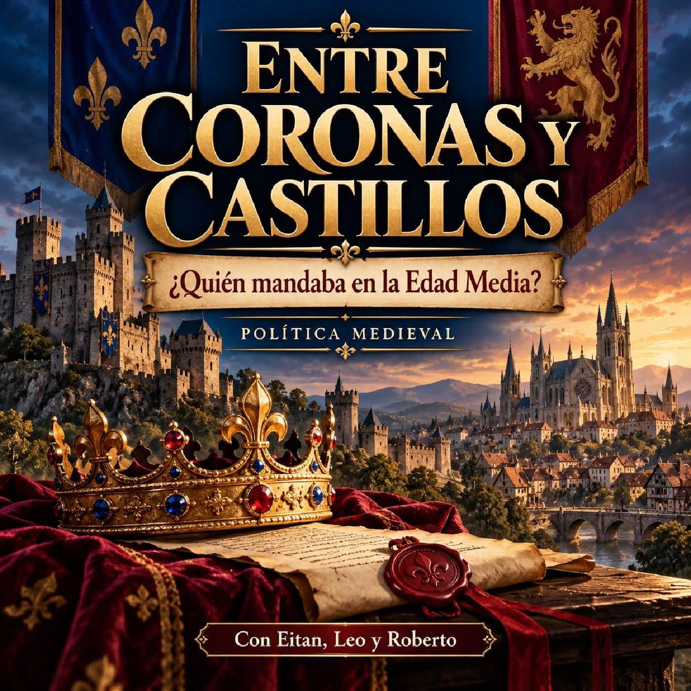 Portada de Entre coronas y castillos