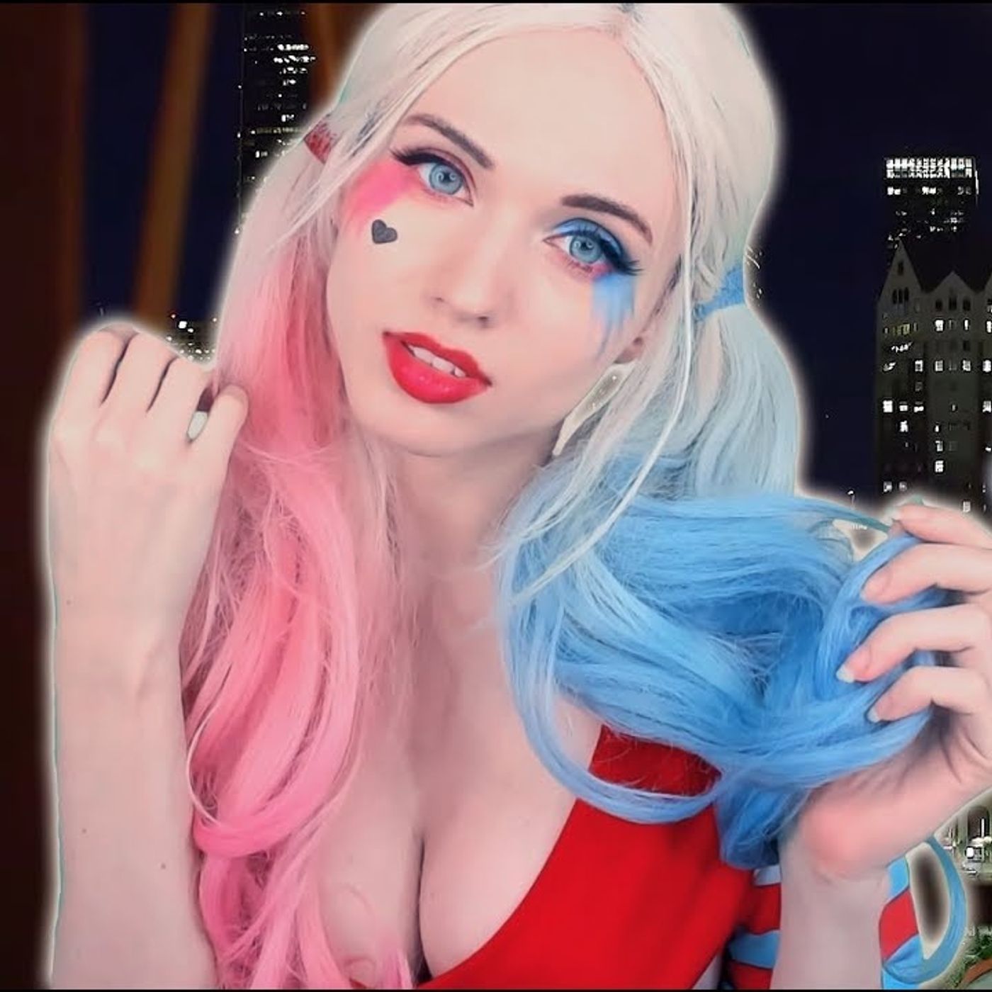 ASMR with Amouranth • Ear Licking ♥ Harley Quinn Roleplay ASMR • Listen on  Fountain