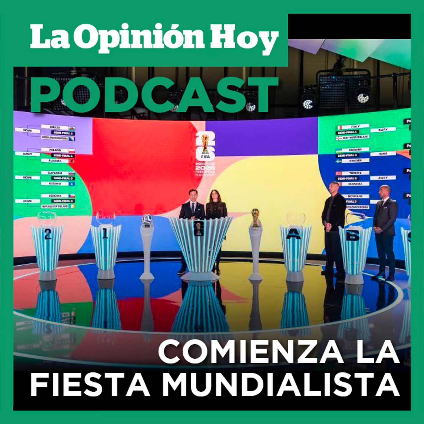 Arranca la gran fiesta del fútbol con el sorteo en Washington.