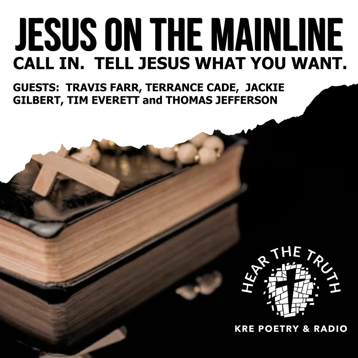 KRE POETRY AND RADIO - EP 48 (TOPIC:  JESUS ON THE MAINLINE) episode artwork