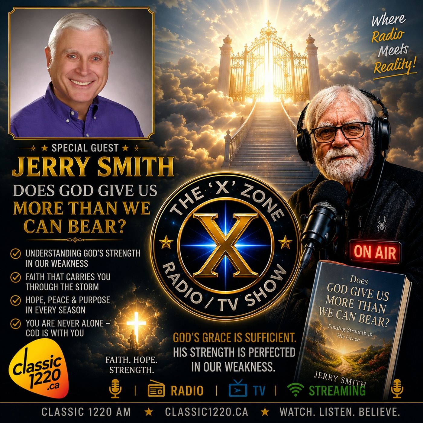 Rob McConnell Interviews - JERRY SMITH - Does God Give Us More Than We Can Bear