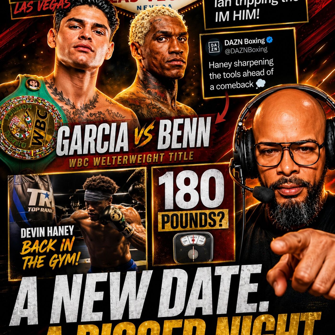 ☎️ Ryan Garcia vs Conor Benn Official! Haney's Weight Debate & Shakur Fires Back🔥 episode artwork