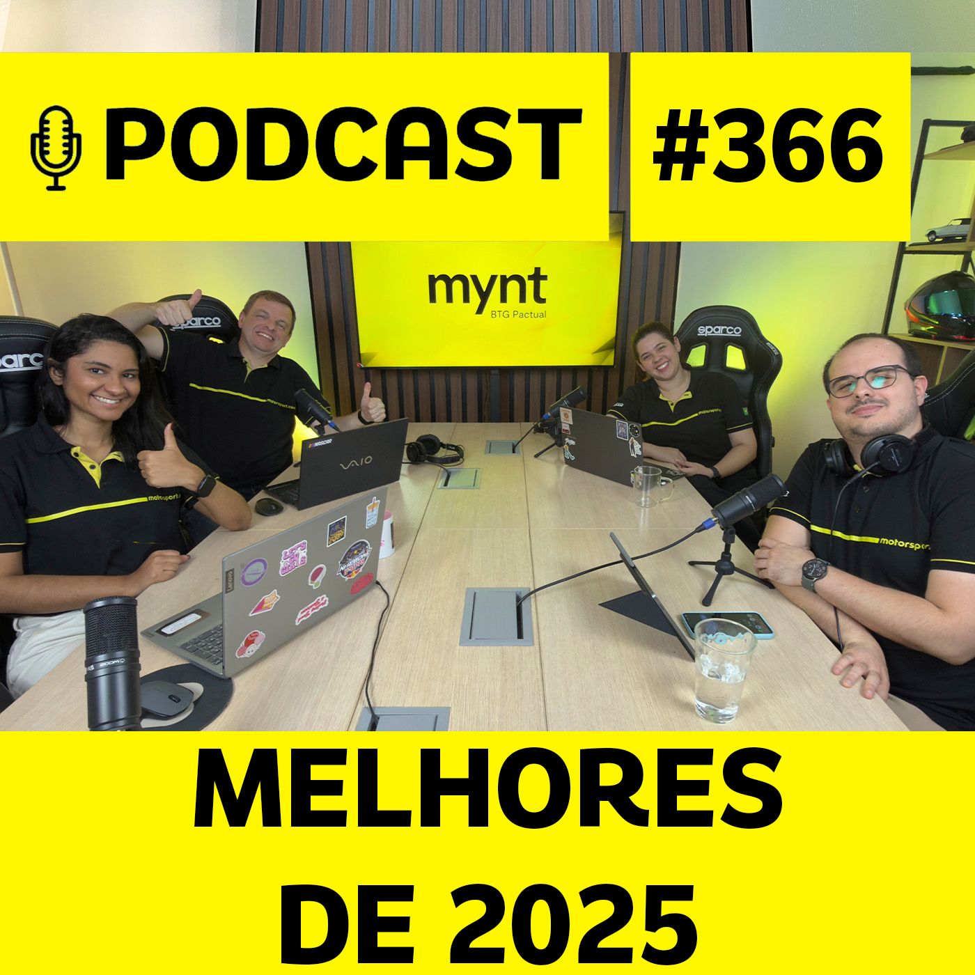 Podcast 366: Melhores do ano! Norris? Verstappen? Quem mandou bem na F1 em 2025?