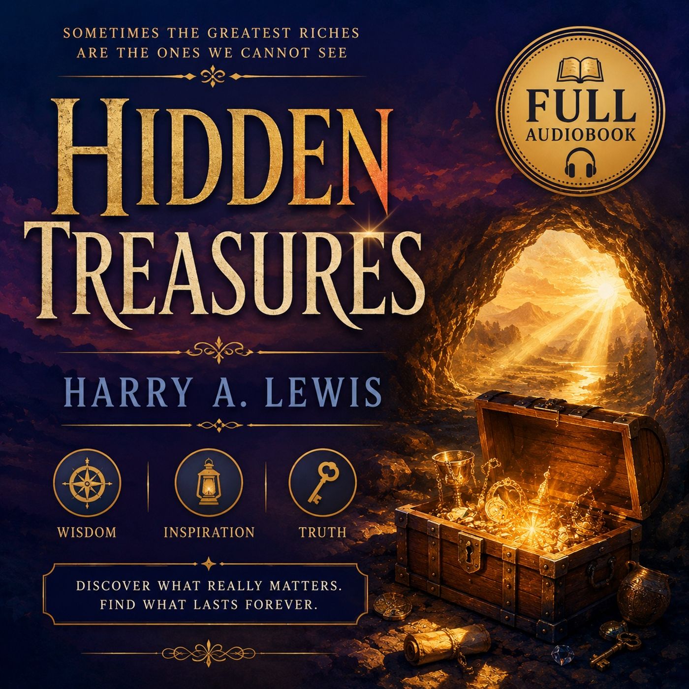 Hidden Treasures by Harry A. Lewis | Full Audiobook 📖 Wisdom, Inspiration & the Search for Life’s True Riches Part 1