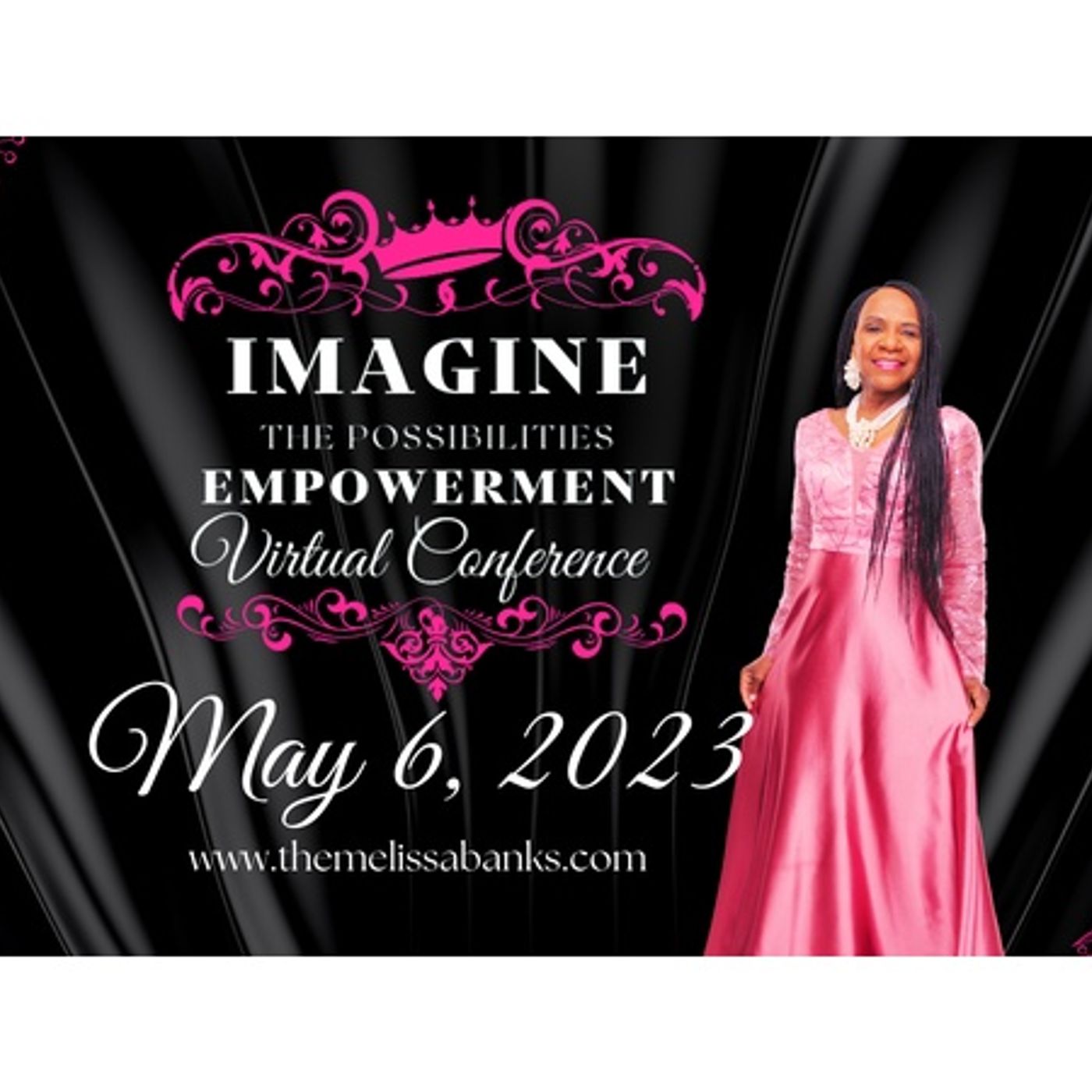Melissa Banks discusses #ImaginethePossibilities Event on #ConversationsLIVE episode artwork