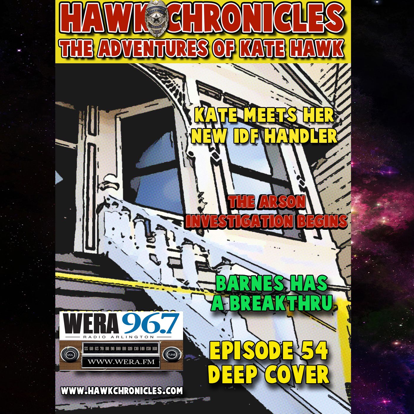 Episode 54 Hawk Chronicles "Deep Cover" episode artwork