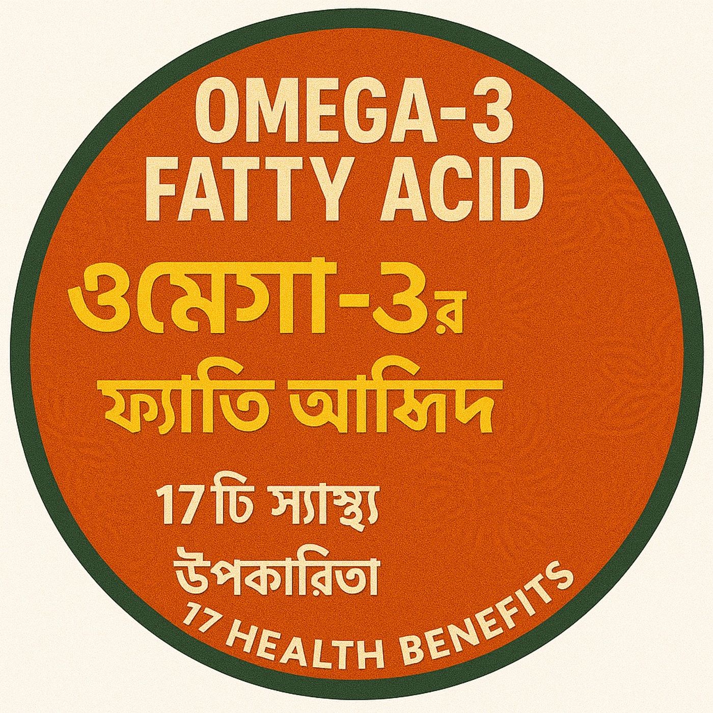 Jontrona  Tonic: The Omega-3 Kitchen( জন্ত্র টনিক: ওমেগা-৩ রান্নাঘর)