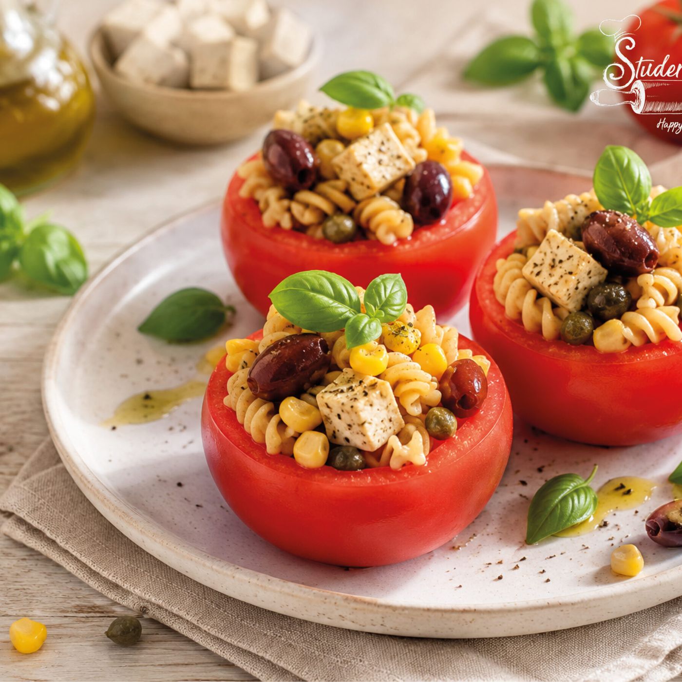 POMODORI RIPIENI DI PASTA FRESCA VEGAN episode artwork