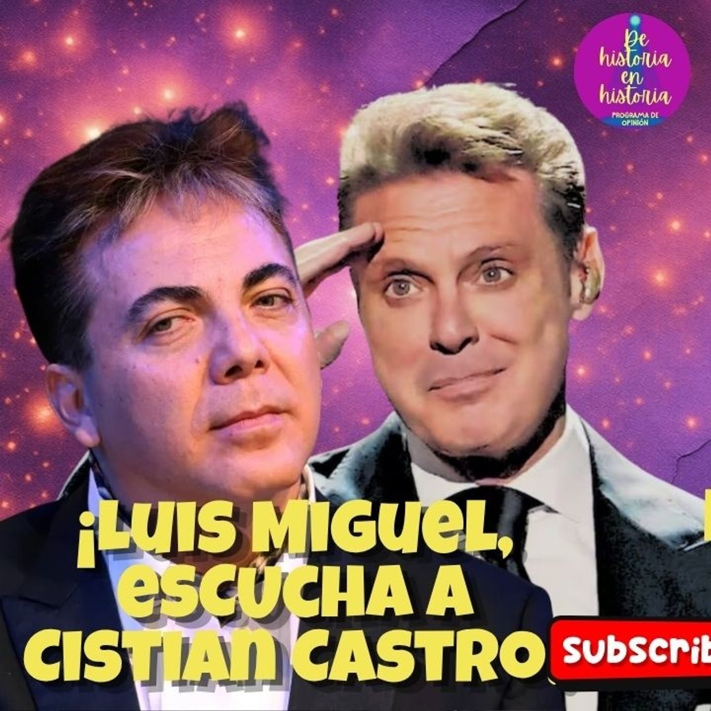 Cristian Castro quiere con Luis Miguel.