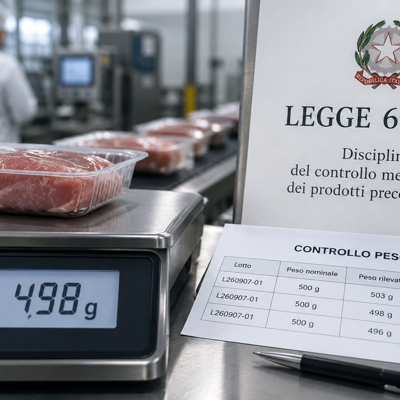 59. Quando il sottopeso in etichetta è legale