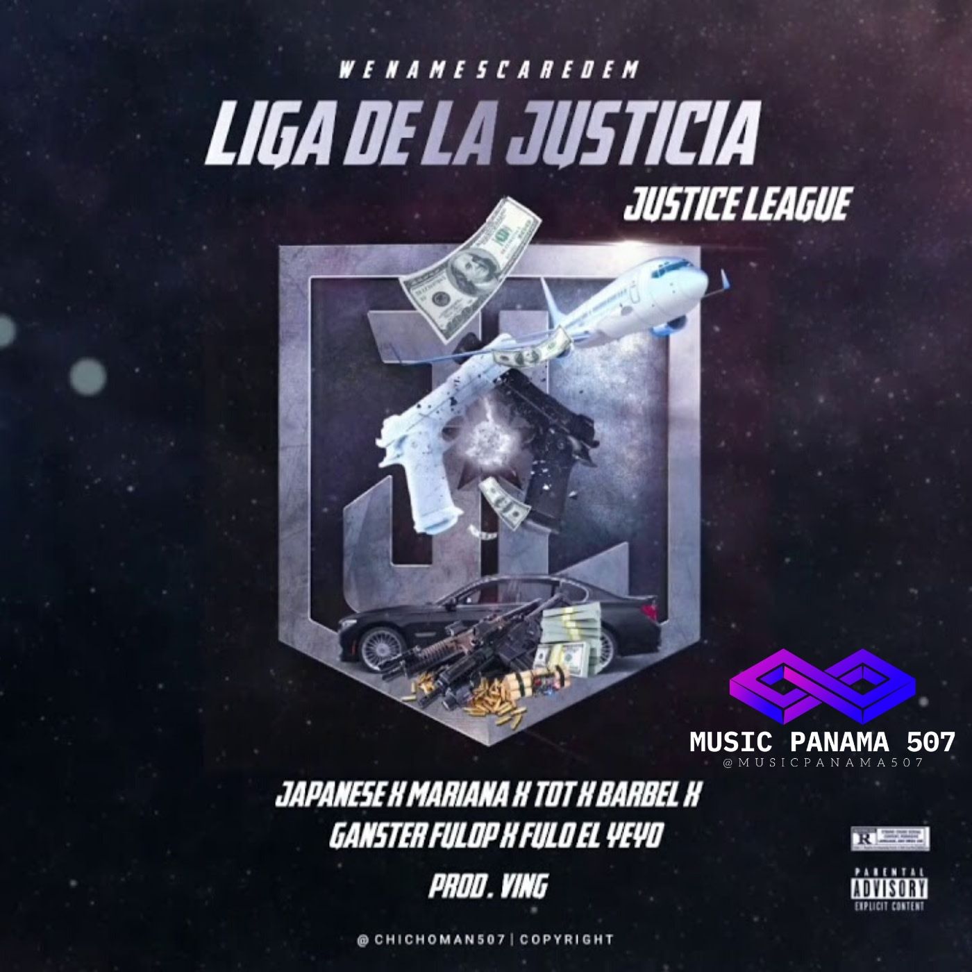 Japanese X Mariana X Tot X Barbel X Ganster Fulop X Fulo El Yeyo - Liga De La Justicia