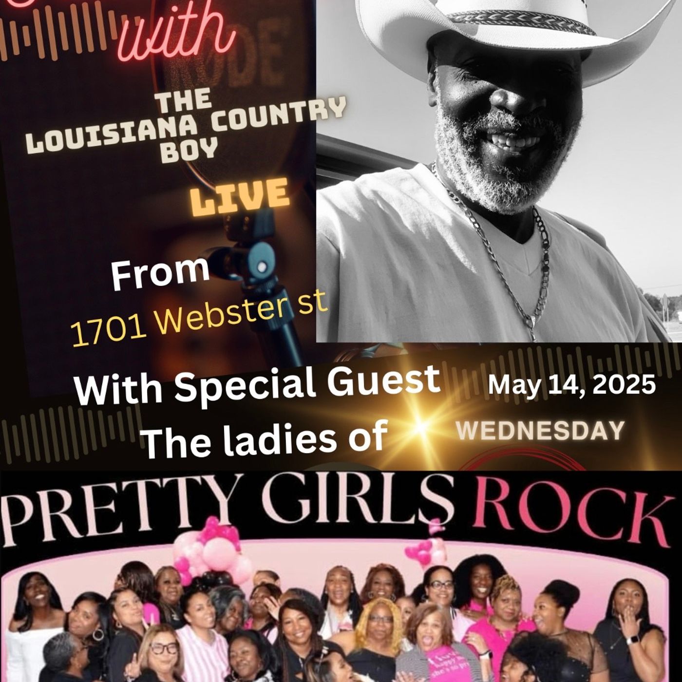 Pretty Girls Rock live from 1701 Webster St
