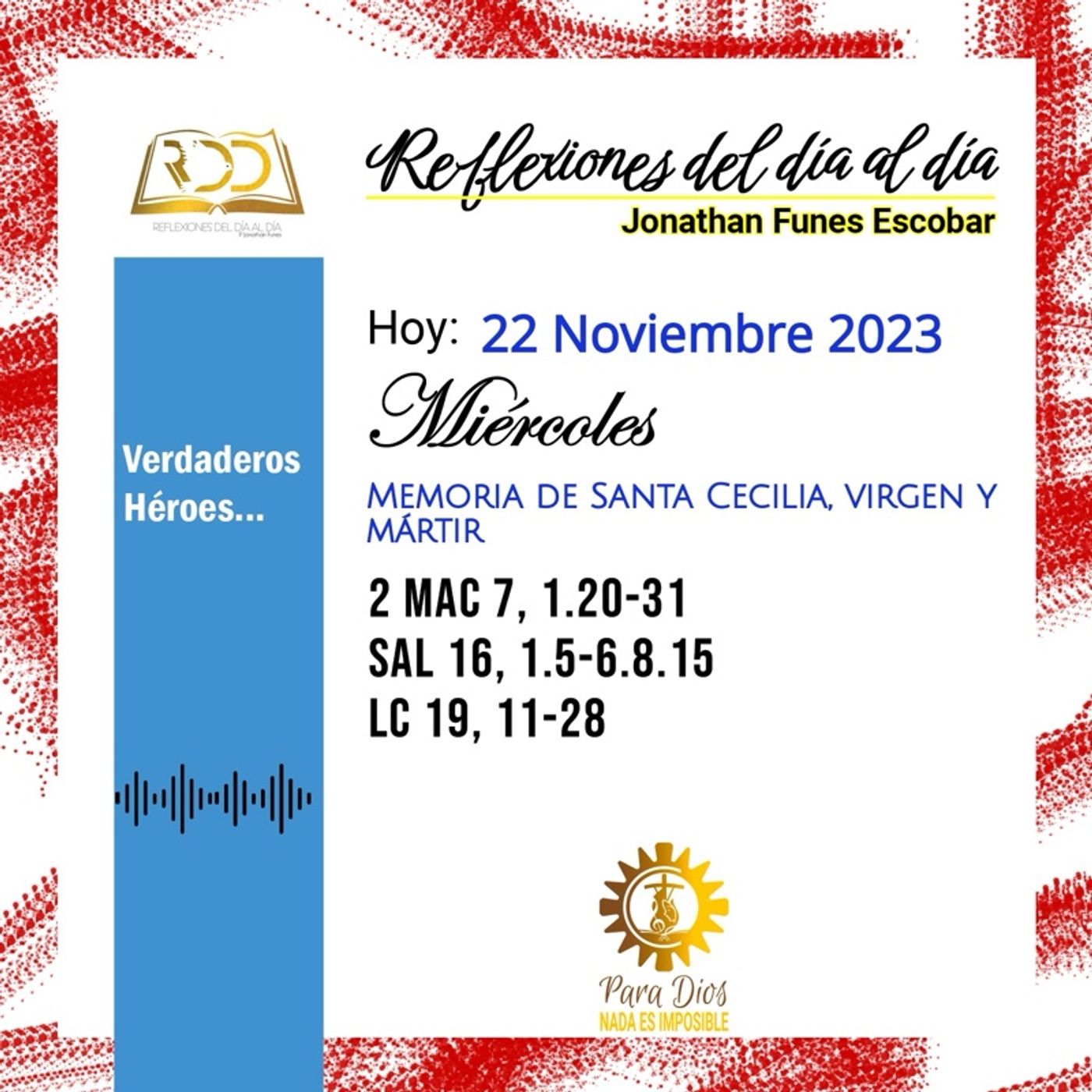 22 Noviembre 2023. Verdaderos Héroes... 22 Noviembre 2023. Verdaderos Héroes...