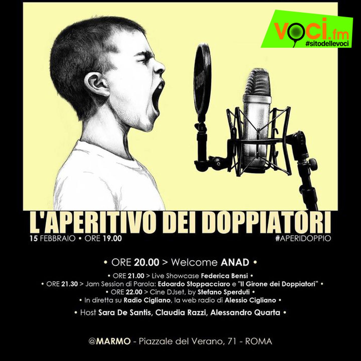Clicca PLAY e ascolta la news sull'APERITIVO DEI DOPPIATORI CON ANAD A ROMA episode artwork