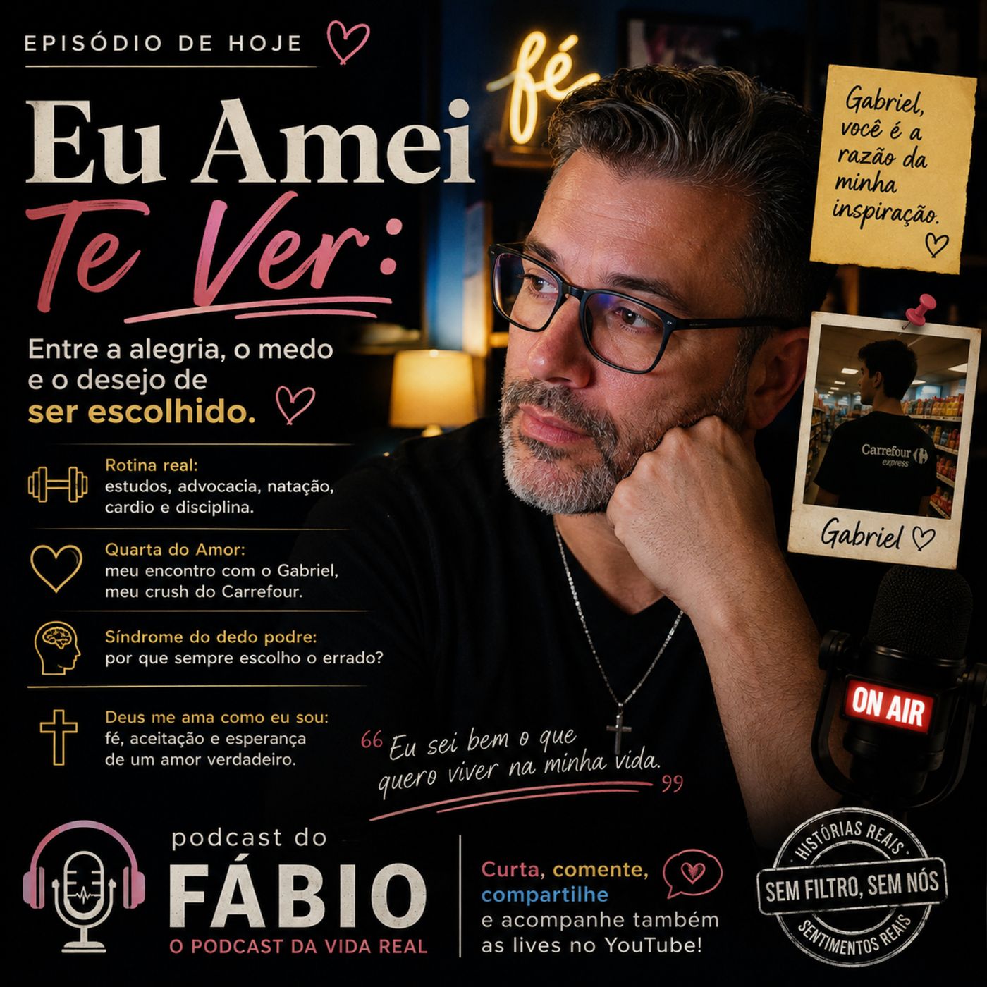 05 de Agosto de 2026 - Eu Amei Te Ver: Entre a Alegria, o Medo e o Desejo de Ser Escolhido