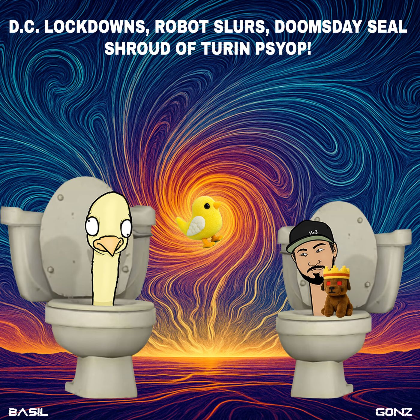 DC Lock Downs, Robot SLURS, Doomsday Seal, Shroud of Turin Op | CCNT 866