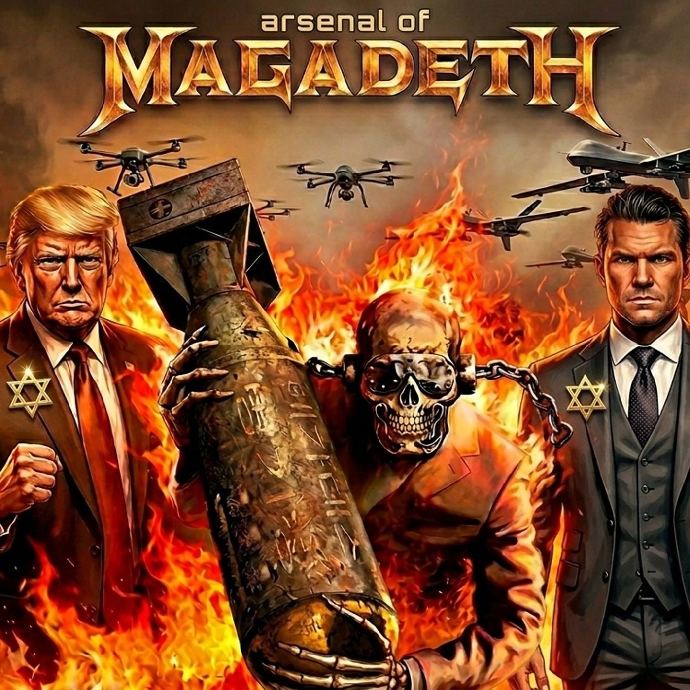 MAGADETH One Nation Under Surveillance