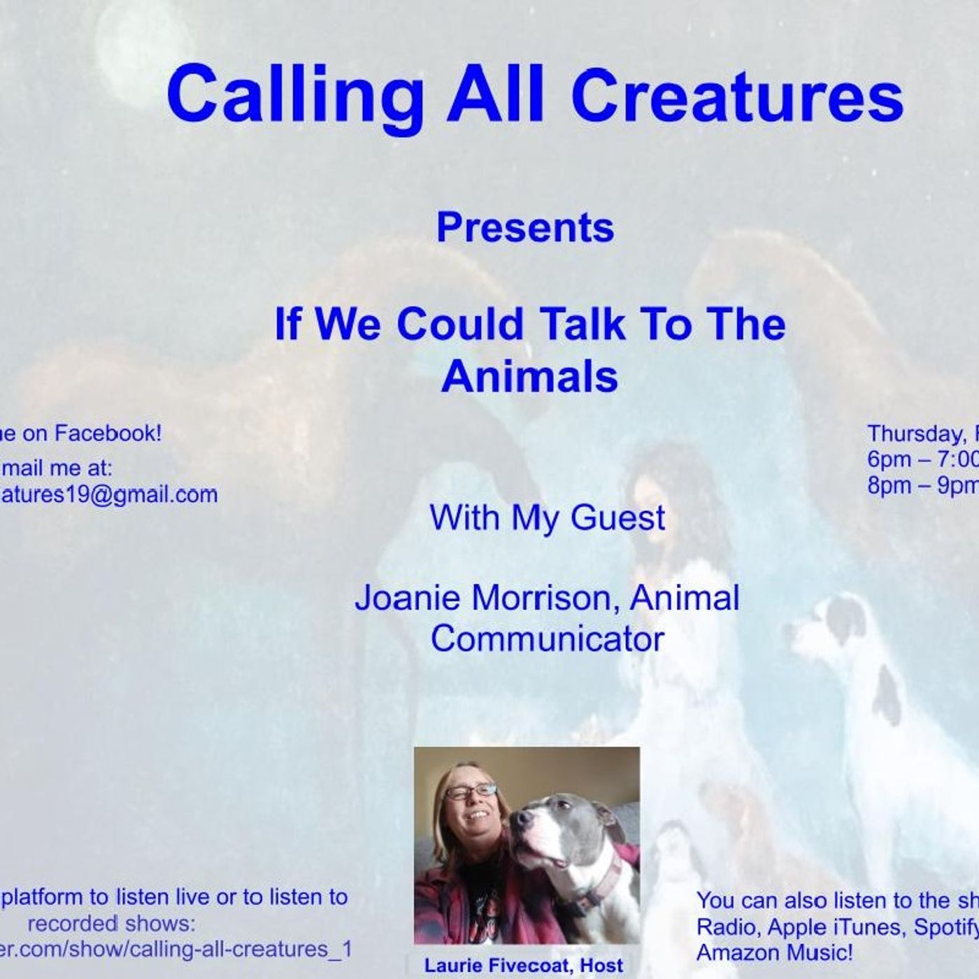 Calling All Creatures