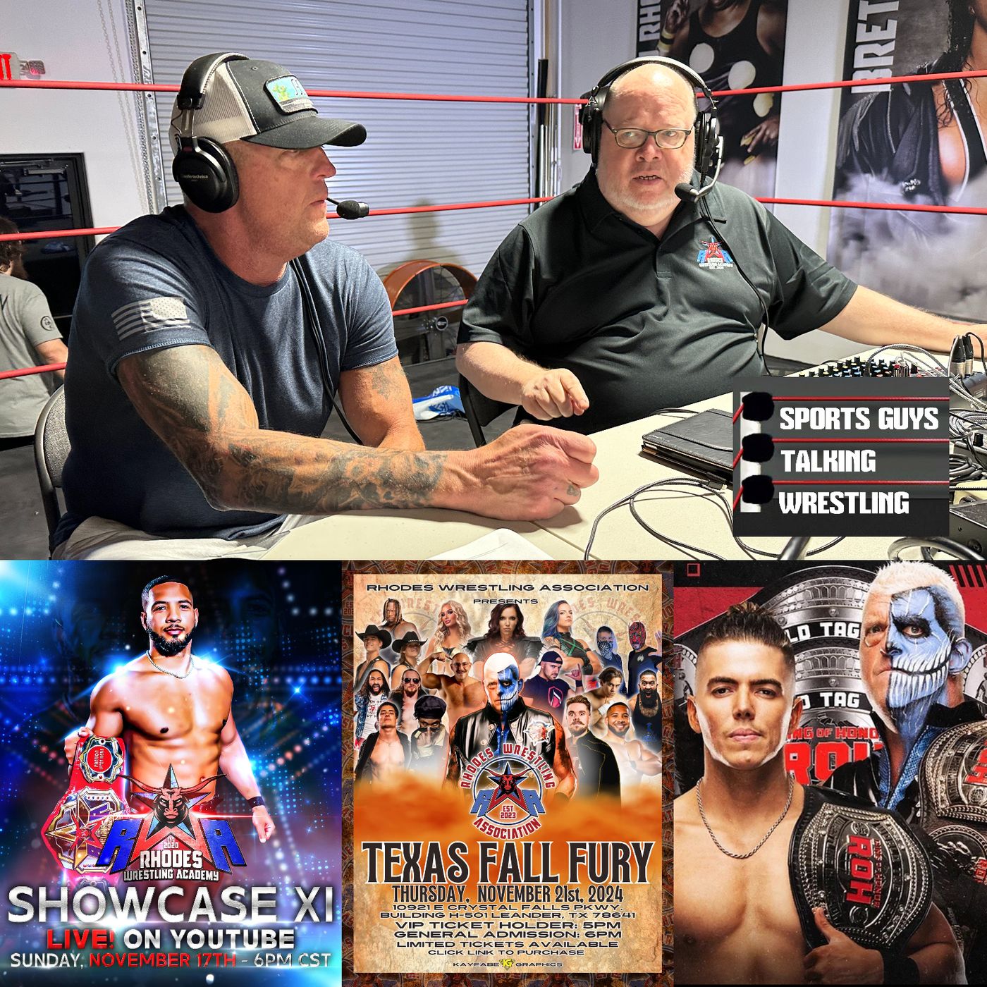 Dustin Rhodes RWA ROH AEW Nov 10 2024 episode artwork