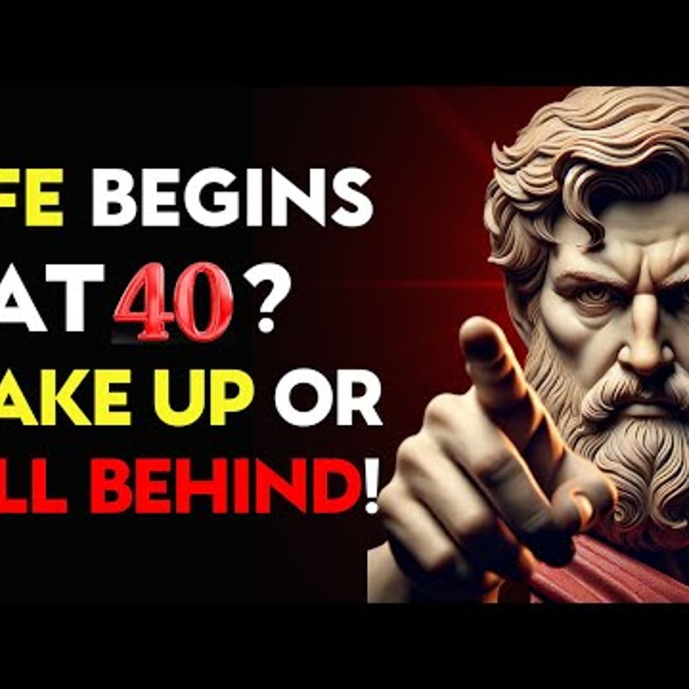 FEELING LOST at 40_ WATCH THIS and TAKE BACK CONTROL! _ Stoic Philosophy episode artwork