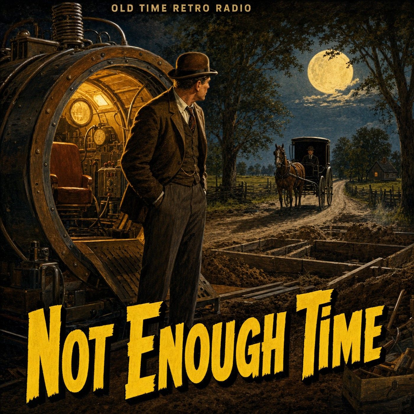 Quiet, Please - "Not Enough Time" (Old Time Radio, 1947) episode artwork