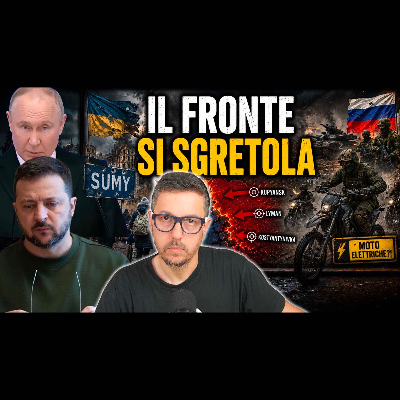 CROLLA IL FRONTE NORD A SUMY? NUOVE AVANZATE RUSSE NEL DONBASS