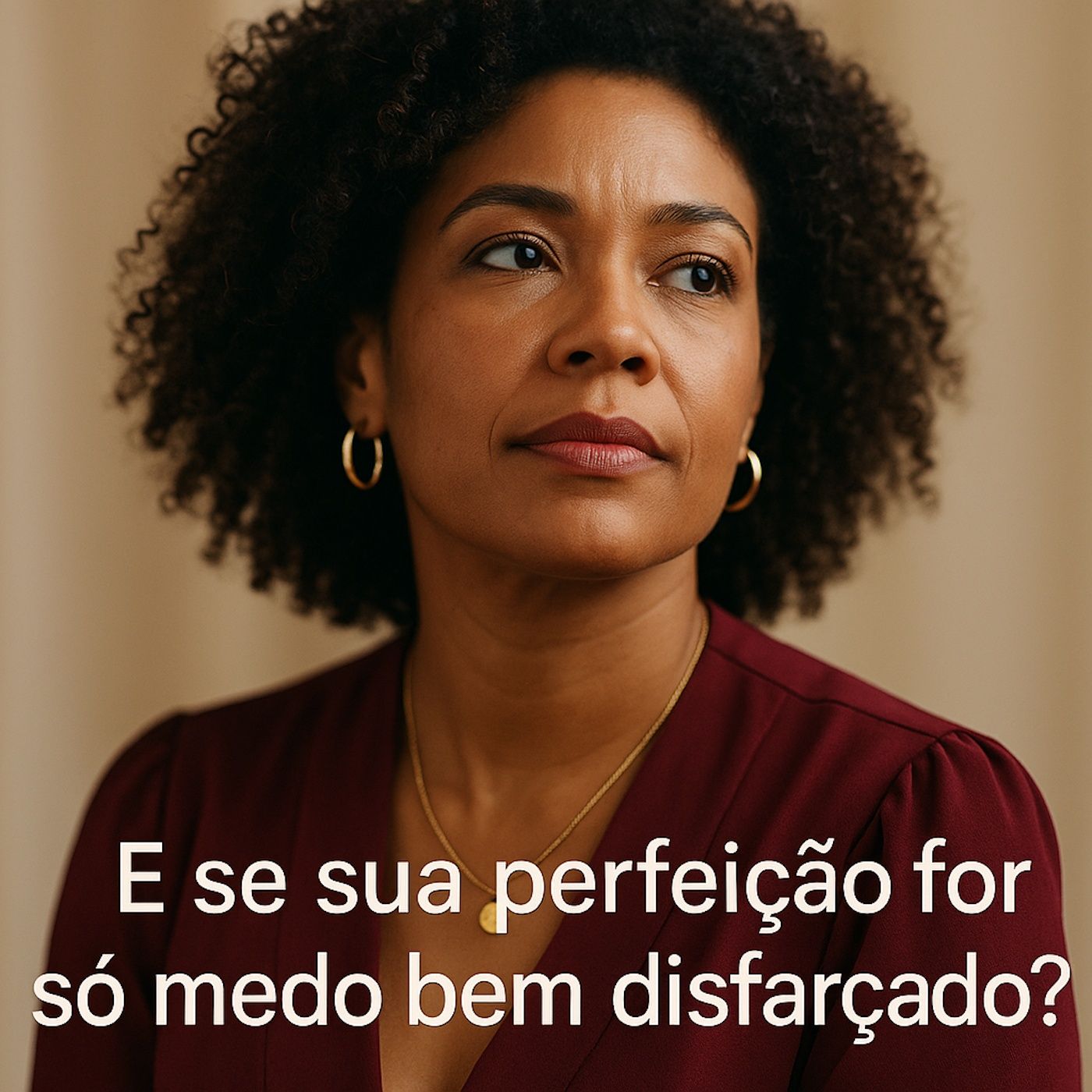 E se sua perfeição for só medo bem disfarçado? episode artwork