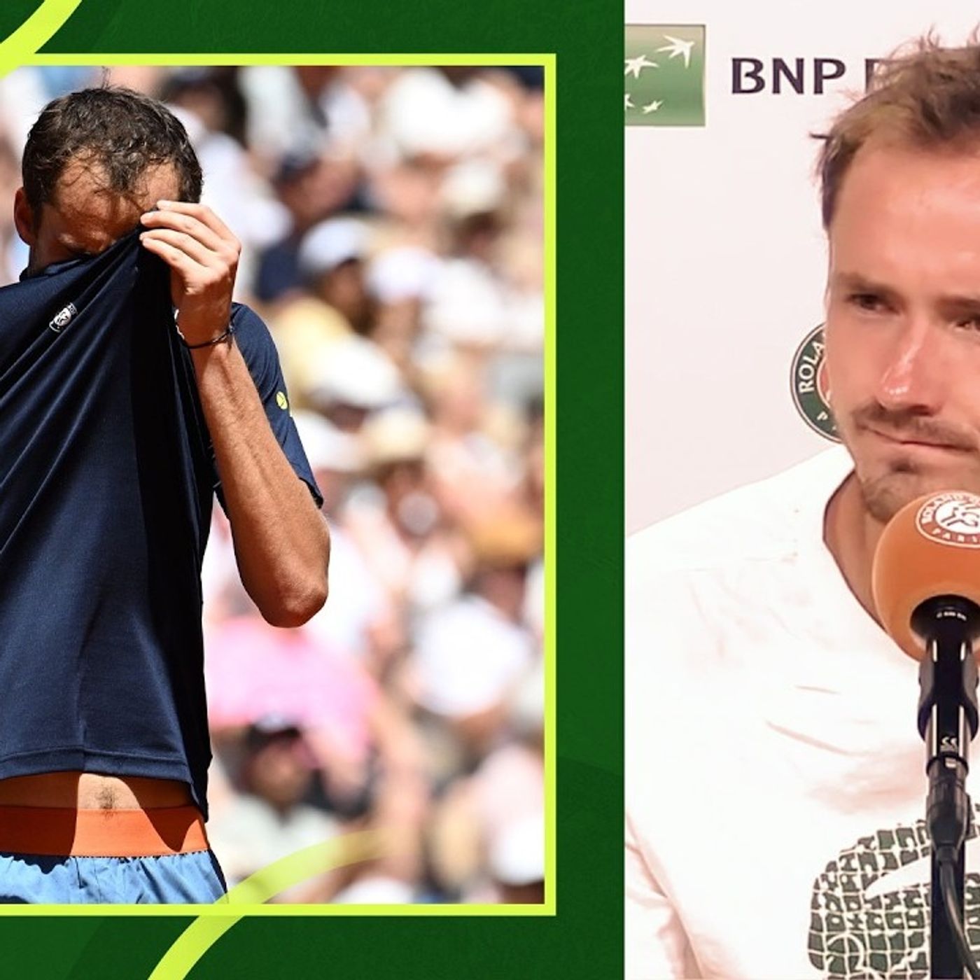 Daniil Medvedev on What Went Wrong in 1st Round Loss | Roland-Garros 2026 episode artwork