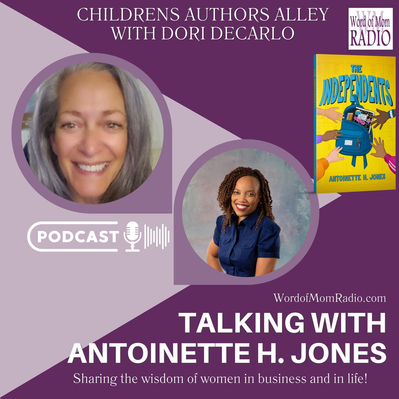 Antoinette H. Jones on The Children's Authors Alley with Dori DeCarlo on WoMRadio