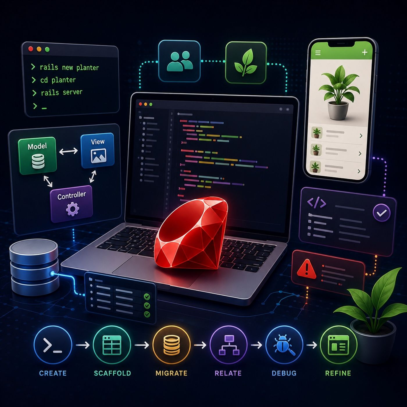 Course 37 - Building Web Apps with Ruby On Rails | Episode 3: Mastering Rails Scaffolding and Development episode artwork