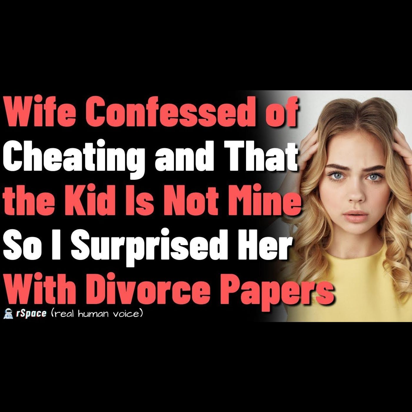 Wife Confessed to Cheating and That the Kid Is Not Mine So I Surprised Her With Divorce Papers episode artwork